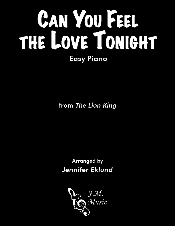 Can You Feel the Love Tonight (Easy Piano)